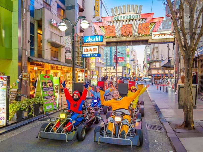 Osaka: Guided Go Karting Tour in a Funny Costume - Key points that make this tour worth your time