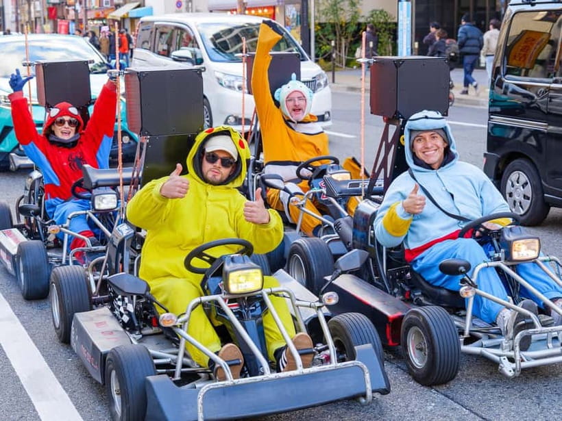 Osaka: Guided Go Karting Tour in a Funny Costume - Osaka Go-Kart in a Funny Costume, What You’re Actually Buying
