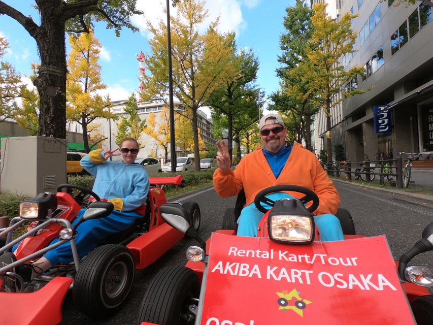 Osaka: Guided Go Karting Tour in a Funny Costume - Tsutenkaku and Shin-sekai, Where Osaka Gets Odd (in a Good Way)