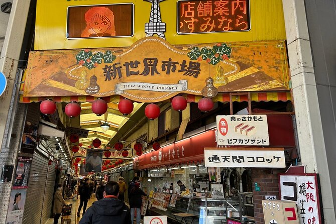 Osaka Highlights Walking Tour: Castle, Dotonbori & Hidden Gems - Dotonbori and Shinsaibashi-suji: Osaka’s Street-Power Duo