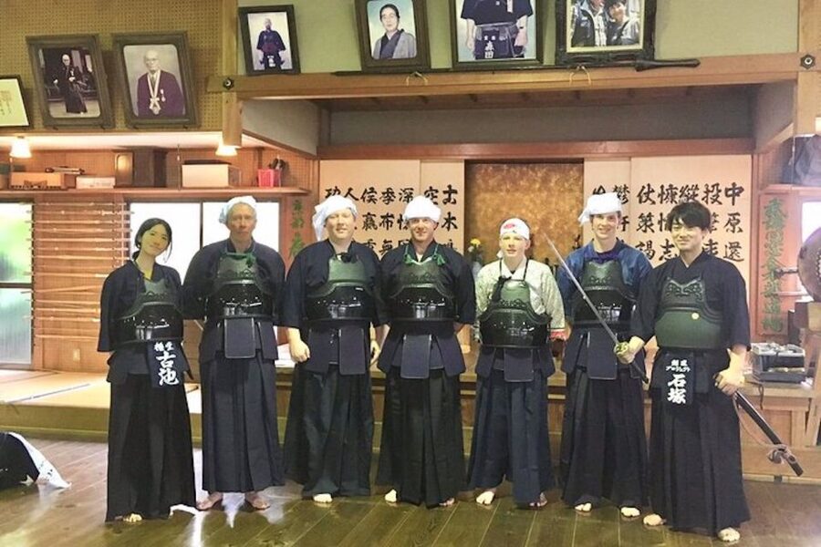 Osaka: Kendo Workshop Experience - Men, Then the Mini Match: Where It Becomes Real
