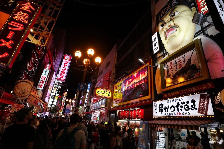 Osaka: Local Foodie Tour in Dotonbori and Shinsekai - Where the crowds get handled for you