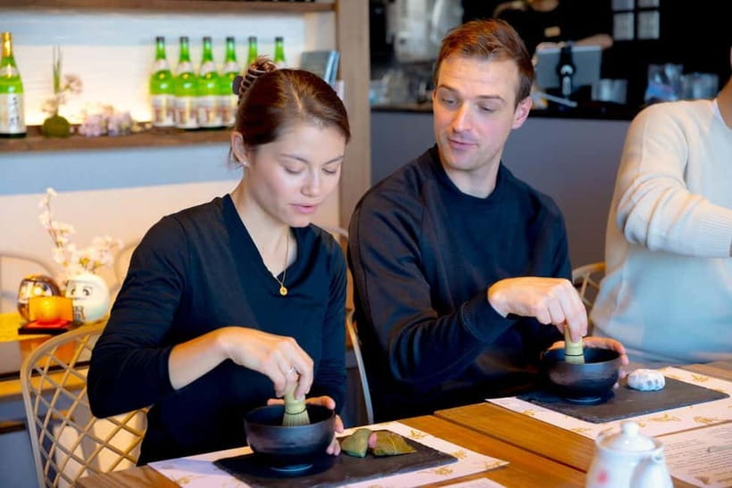 Osaka: Matcha Making Experience with Japanese Sweets - Getting There: The Galleria Acca Building on Your Way From Shinsaibashi