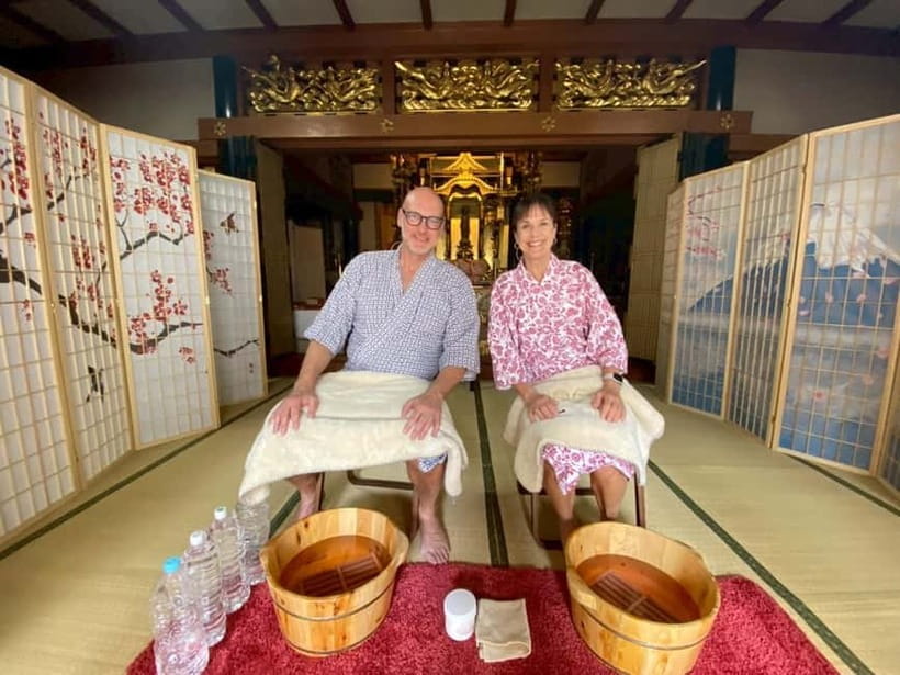 Osaka: Mind & Spirit Balance Temple Reiki Healing - Matcha tea ceremony with wagashi, plus context