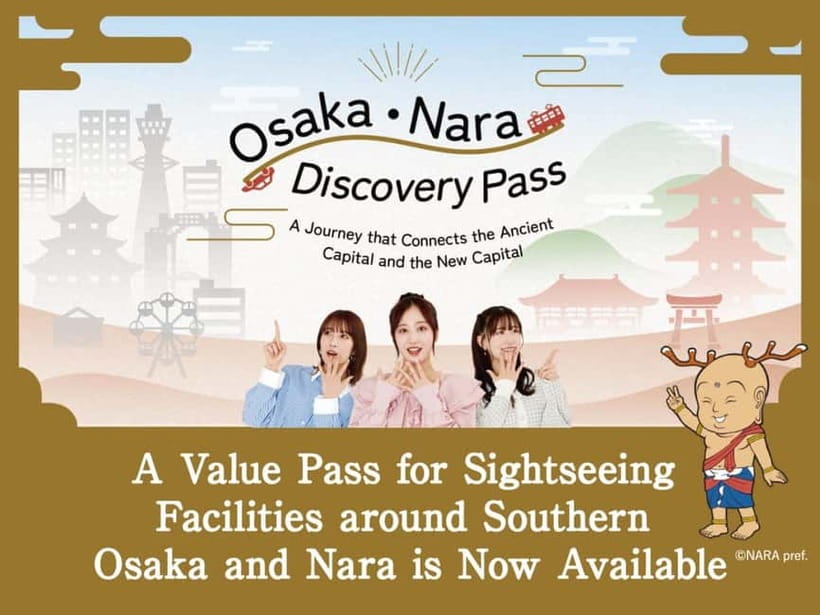 Osaka-Nara: 2-Day Discovery Pass - Northern Route: Umeda Sky, Tsutenkaku, and the Osaka-to-Nara mix