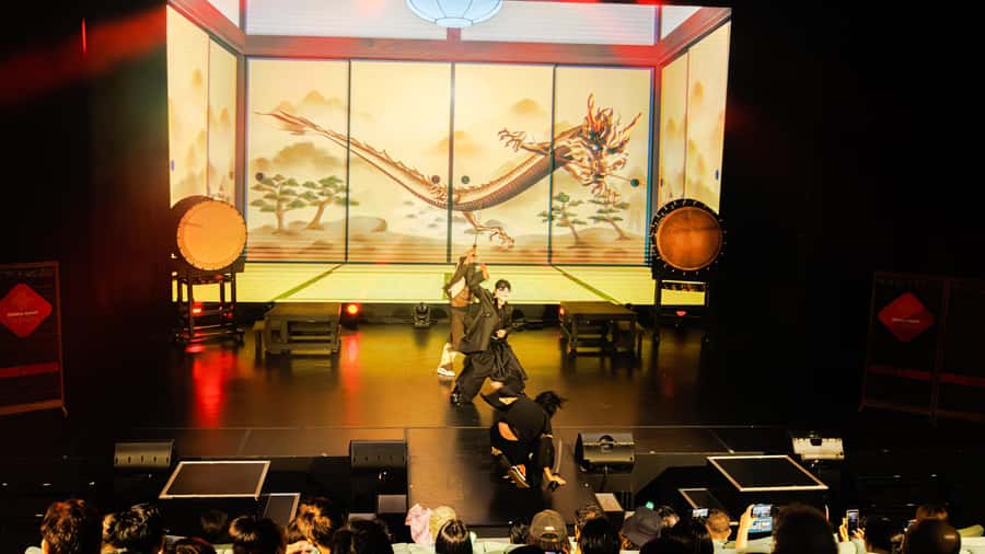 OSAKA NIGHT FUSION Japanese Taiko Kabuki Samurai Dance Show - Who Should Book This, and Who Might Want to Skip It