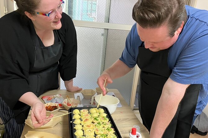 Osaka Okonomiyaki Cooking Class "Learn here and make it at home" - The best part after class: tasting your own Okonomiyaki and Takoyaki