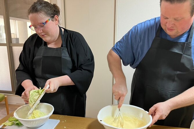 Osaka Okonomiyaki Cooking Class "Learn here and make it at home" - The first 30 minutes: orientation plus prep that saves your cooking time