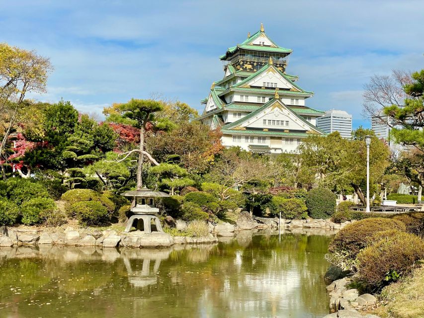 Osaka: Osaka Castle - Tsuruhashi - Tennoji (Spanish Guide) - Tennoji shopping time, plus Abeno Harukas views