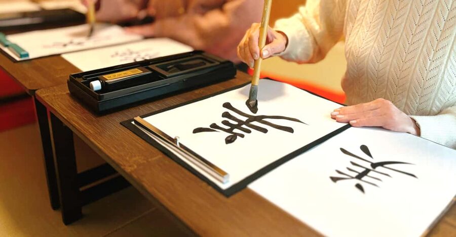 Osaka: Private Japanese Calligraphy Experience - Learning the strokes: more calm than complicated