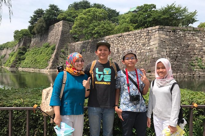 Osaka Private Tour: One Day Highlights - Osaka Castle Grounds: The Landmark Stop With Included Admission