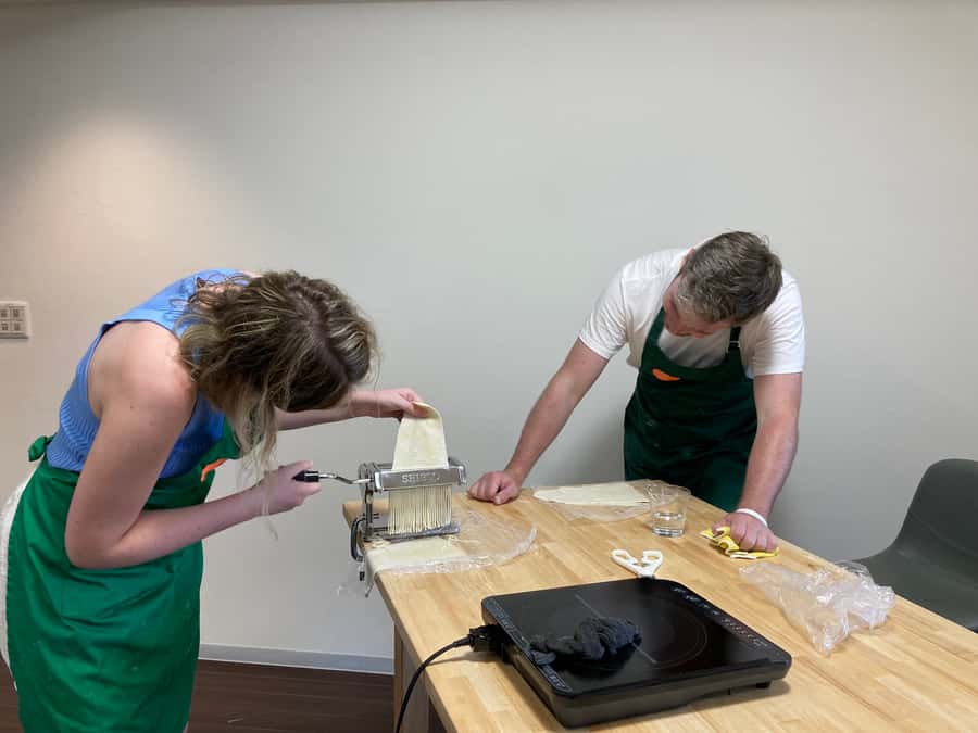 Osaka: Ramen and Gyoza Cooking Class in Dotonbori - Cooking Sun Osaka meeting point, and how to find room 807