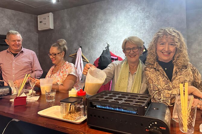 Osaka Sake Tasting & Takoyaki Cooking Experience - Timing, logistics, and what the $72.67 really buys