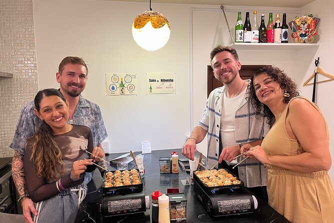 Osaka Sake Tasting & Takoyaki Cooking Experience - Should you book this Osaka sake and takoyaki class?