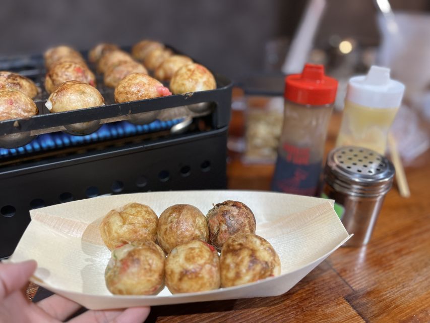 Osaka Sake Tasting with Takoyaki Cooking - How Your Takoyaki and Sake Pairing Works in Real Life