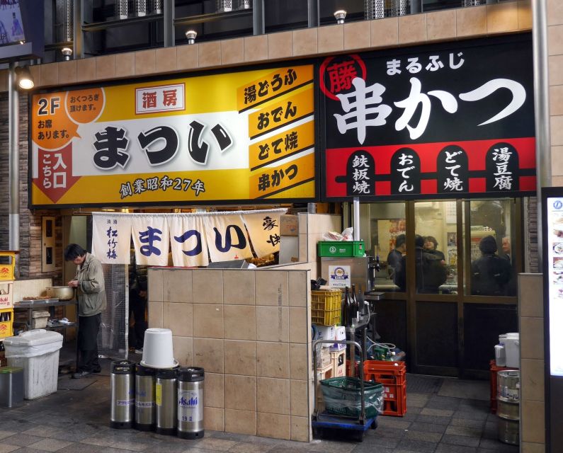Osaka: Small Group, Big Flavors & Hidden Local Secrets Tour - Kyobashi Walk: Eclectic Counters and After-Work Talk