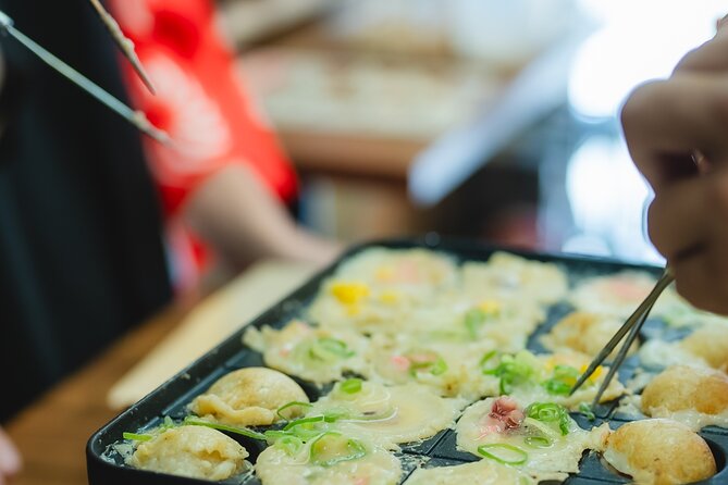 Osaka Street Food Festival :Takoyaki＆Okonomiyaki for Families - Okonomiyaki meal time, plus drinks that make adults happy