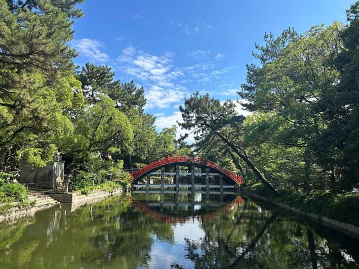 Osaka: Sumiyoshi, Osaka's Most Iconic Shrine - Private Tour - Taiko Bridge: a photo stop with spiritual meaning
