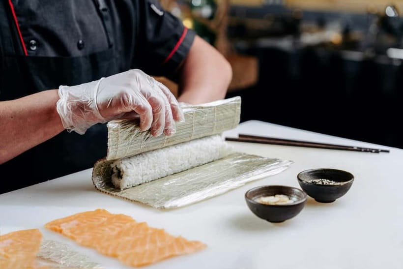 Osaka: Sushi Making Class and Dotonbori Food Tour - Dotonbori walking tour: street food, stories, and choices