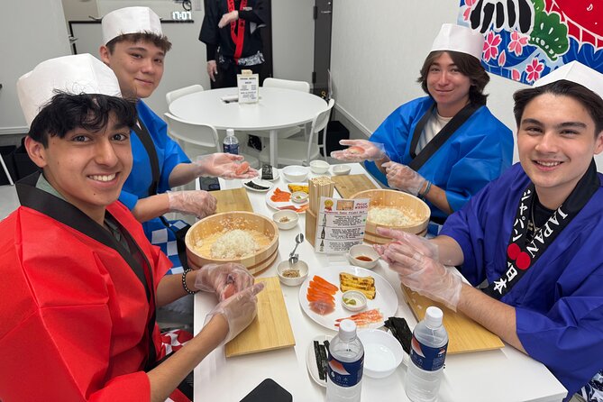 Osaka Sushimaking Experience - Meals and what to drink: simple, but plan ahead
