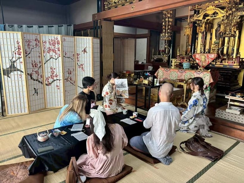 Osaka: Temple Tour and Traditional Calligraphy Lesson - Price, what you get, and who this is best for
