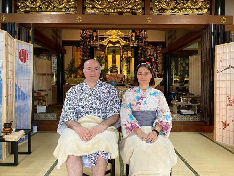 Osaka Temple :Warm Bamboo Oil Massage – Deep Restore〈90min〉 - Welcome Yukata, Incense Offering, and Temple Context