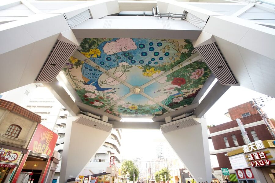 Osaka: Tsutenkaku Tower Entry Ticket - Golden Observatory Views, plus the Billiken Luck Moment