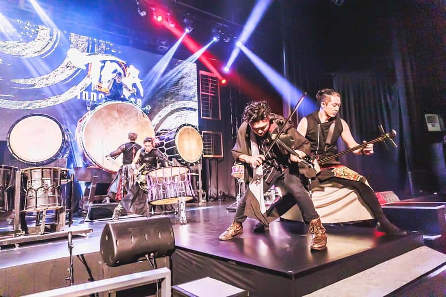 Osaka: UTAGE Japanese Taiko Live Show - Photo Moments Before, During, and After