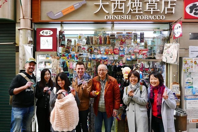 Osaka Walking Tour - Hozenji Temple, alleyways, and the walk toward neon Dotonbori