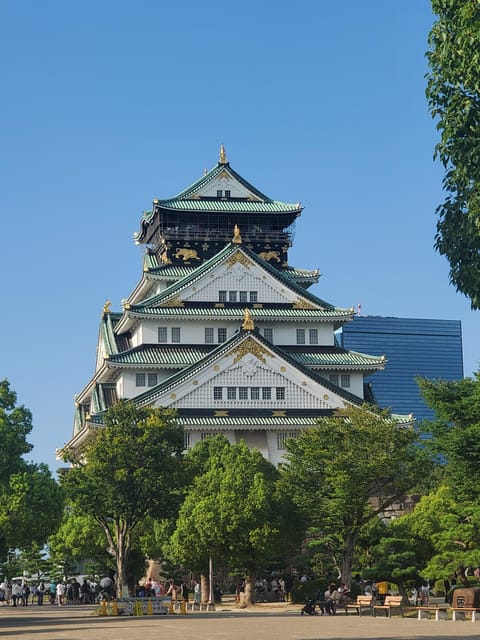 Osaka: Walking Tour and Top Highlights - Osaka Castle and Hokoku Shrine: Views Plus a Calm Start