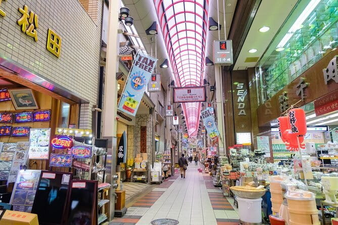 Osaka: Walking Tour to Local Gems, Food & Culture - Kuromon Ichiba Market: Market Energy Without Relying on the Tour for Food
