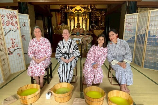Osaka:Zen Tea Ceremony and Foot Bath Experience<45min> - Temple Zen Tea and Foot Bath: The Setup and Small-Group Feel