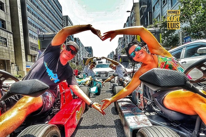 Premium Go-Kart Experience Through Osaka’s Best-Known Landmarks - Meeting at Monkey Adventure Kart Osaka, then you’re rolling