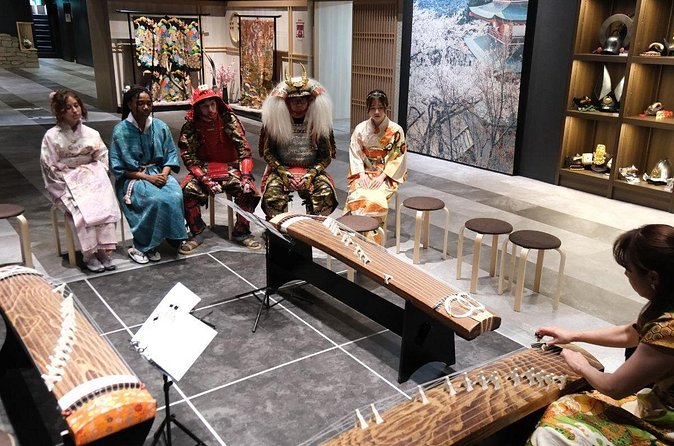 Premium Kimono Dressing, Tea Ceremony, Calligraphy, Samurai show - Price and value: what is included, what costs extra