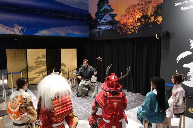 Premium Kimono Dressing, Tea Ceremony, Calligraphy, Samurai show - Who should book this in Osaka?