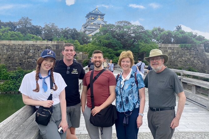 PRIVATE 6hr, Food tour from Osaka Castle, Kuromon, Dotonbori. - First Stop: Osaka Castle Grounds and the Feudal Architecture Story