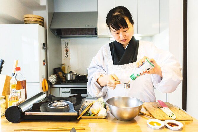 Private Japanese Cooking Class in Osaka with Culinary Expert Yoko - The dishes: classic Japanese specialties, with seasonal flexibility