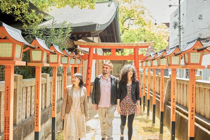 Private Osaka Walking Tour: Highlights & Hidden Gems - Shinsaibashi-style arcade time: souvenirs, cafés, and local shopping rhythm