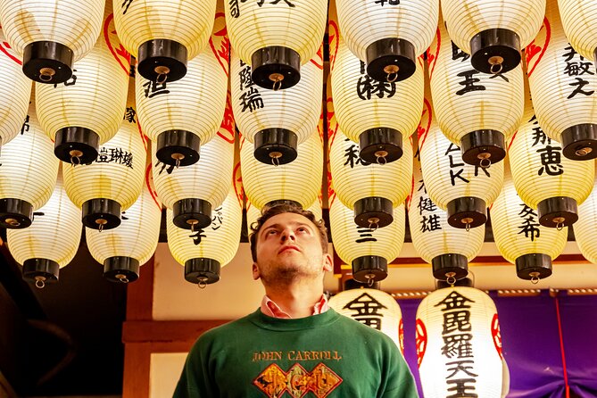 Private Vibrant Night Photoshoot Experience in Osaka (Dotonbori) - Stop Three: Hozenji Yokocho lantern alley for a warm contrast set