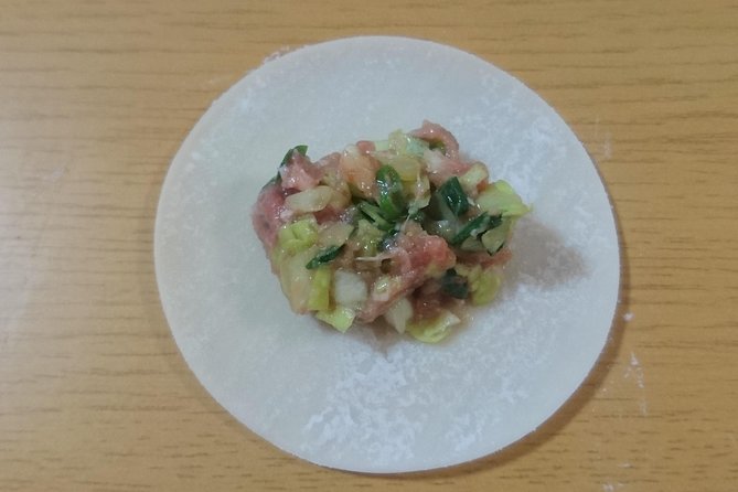 Ramen and Gyoza Cooking Class in Osaka - What you actually eat: green tea, ramen, and dessert