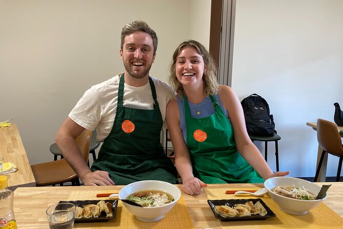 Ramen and Gyoza Cooking Class in Osaka Dotonbori - What you’ll eat and why timing matters