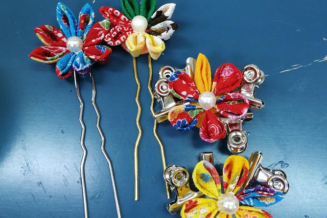 Real Kimono experience and Tsumami Kanzashi Workshop - Step 5 Photo Shooting With Your Handmade Accessory