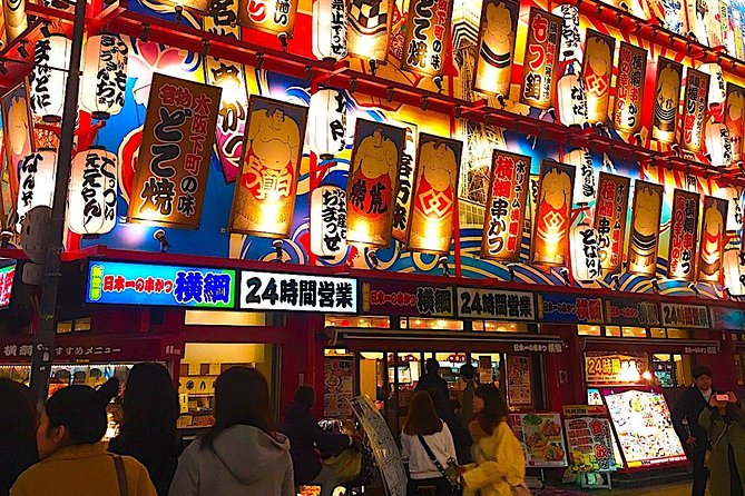 Retro Osaka Street Food Tour: Shinsekai - Billiken shrine and Ja Jan Yokocho: old-school vibes, easy to enjoy
