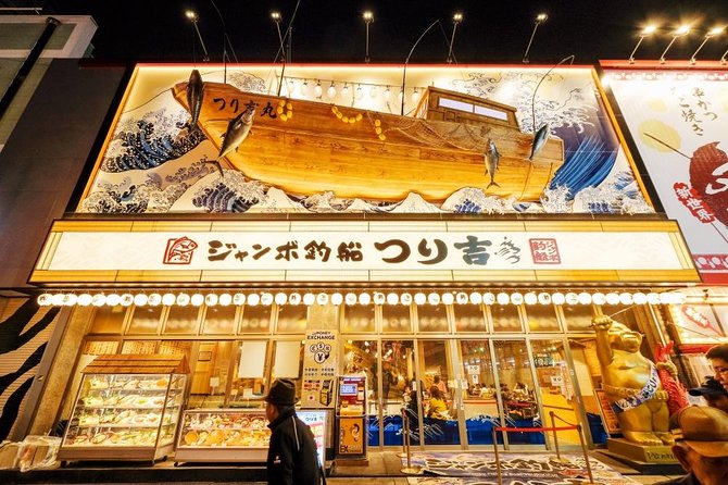 Retro Osaka Street Food Tour: Shinsekai - Isshin-ji and Tower Knife Osaka: more than snacks, more story