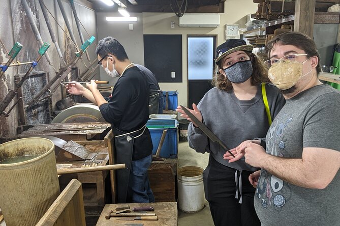 Sakai - Knife Factory and Craft Walking Tour - Guides and language: what you can count on, and what might vary