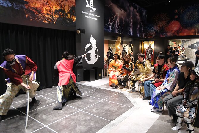 Samurai dress-up and shows, plus Tea Ceremony & Calligraphy - Where It Is, and How to Fit It Into Your Osaka Day
