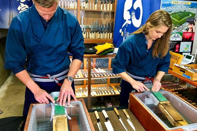 Sharpen Japanese Knives in Osaka - Key points before you go