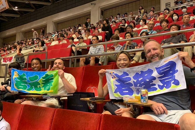 Sumo Wrestling Tournament Chair Seats & Expert Guide | Osaka Mar - Front-Row Views at Edion Arena Osaka, Without the Leg Pain