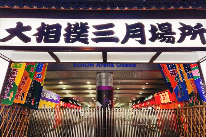 Sumo Wrestling Tournament Chair Seats & Expert Guide | Osaka Mar - What You Get for $182: Seats, Guidebook, and Photos