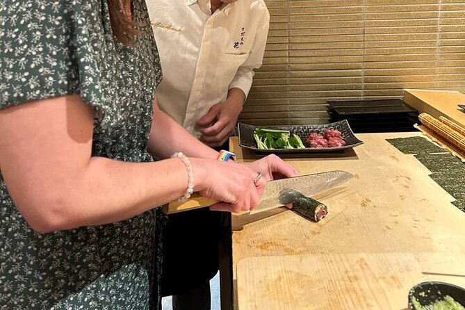 SUSHI Making Experience at Restaurant - The Lesson Flow: How You Go From Hands to Finished Sushi